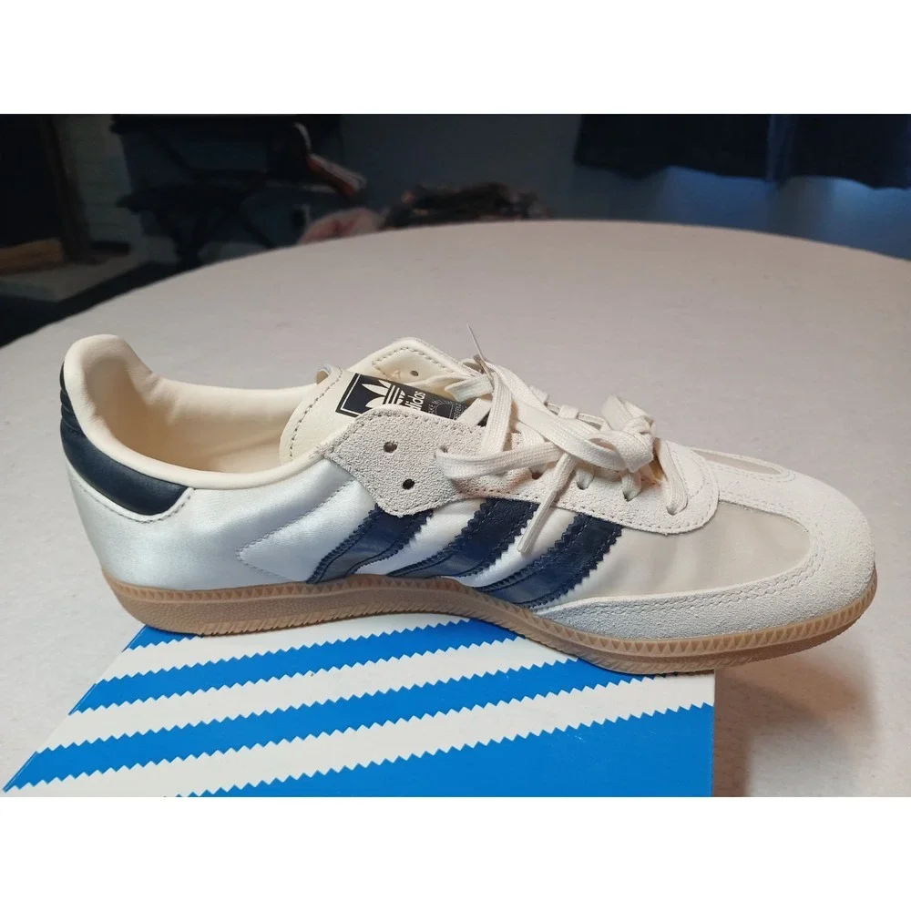 Adidas Samba OG Cream White Core Black Gum GS JQ3644 NEW‎ Size 7